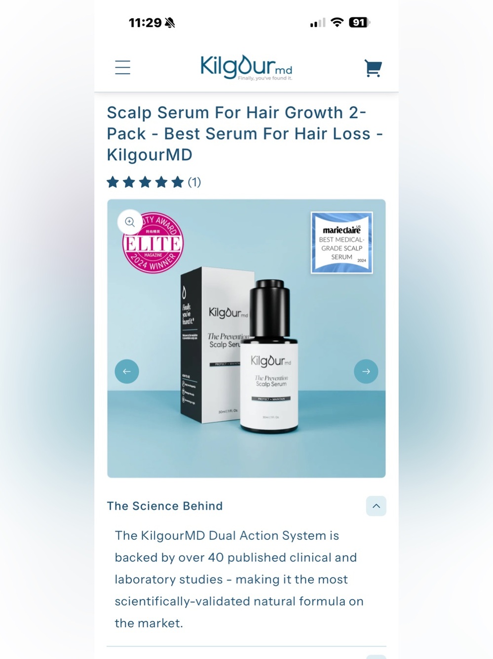 The Prevention Scalp Serum - White & Black